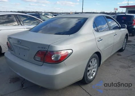 2003 Lexus Es 300 z USA, uszkodzony, nr VIN JTHBF30G830117043